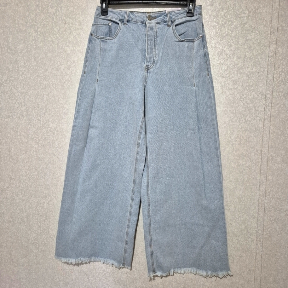 NWT SO Blue Flare Wide Leg Denim Jean ..SIZE:9/29W